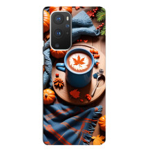 Чохол з унікальним дизайном 'Осінь з кавою' для OnePlus 9 Pro – Кава і гарбузики