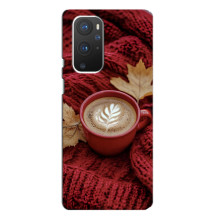 Чохол з унікальним дизайном 'Осінь з кавою' для OnePlus 9 Pro – Кава на ковдрі