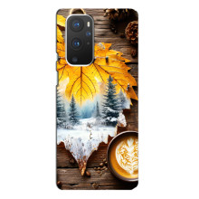 Чохол з унікальним дизайном 'Осінь з кавою' для OnePlus 9 Pro – Осінньо-зимове кава