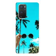 Силиконовый чехол с КАРТИНКАМИ лето для OnePlus 9 Pro (AlphaPrint) – Взгляд лето