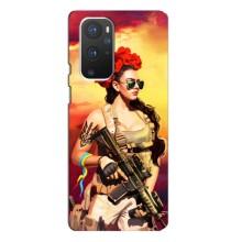 ЗСУ Чехлы (TPU) для OnePlus 9 Pro (Женщина солдат)