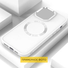 TPU чехол Bonbon Metal Style with MagSafe для OnePlus 9 – Белый