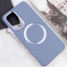 TPU чехол Bonbon Metal Style with MagSafe для OnePlus 9 – Серый