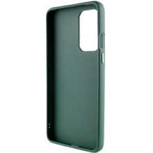 TPU чехол Bonbon Metal Style with MagSafe для OnePlus 9 – Зеленый