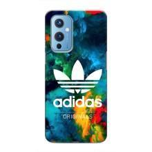 Чехлы Адидас для OnePlus 9 (AlphaPrint)