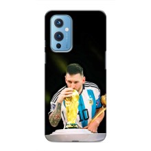 Чехлы для OnePlus 9 (Leo чемпион) (AlphaPrint) (Кубок Месси)