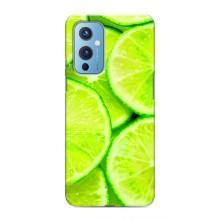 Чехлы с Фруктами для OnePlus 9 (VPrint) (Лайм)