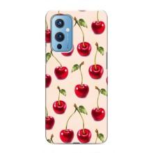 Чехлы с Фруктами для OnePlus 9 (VPrint) (Вишня)