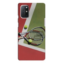Чехлы с принтом Спортивная тематика для OnePlus 9 – Ракетки теннис