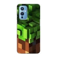 Чехол Майнкрафт на OnePlus 9 (AlphaPrint) Minecraft (текстура Майнкрафт)