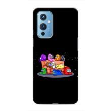 Чехол Амонг Ас для OnePlus 9 (AlphaPrint) (Амонг-ас)