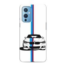 Чехол для ВанПлас 9 - с принтом БМВ (AlphaPrint) (Машина БМВ)