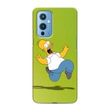 Чехол с Симпсонами для OnePlus 9 (VPrint) (Гомер Симпсон)