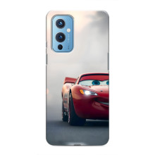 Силіконовий чохол Маквін для OnePlus 9 – Маквін на трасі