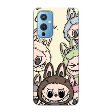 Чохол з Лабубу на OnePlus 9 – Колаж Лабубу