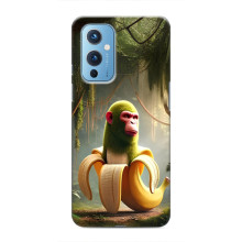 Чехол с мемами тралалело тралала для OnePlus 9 – Шимпанзини бананини