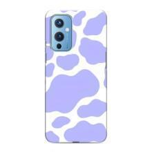 Чехол с принтом коровы на ВанПлас 9 – Фиолетовый принт