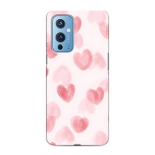 Чехол с розовым рисунком для OnePlus 9