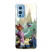 Чохол Зоотрополіс на OnePlus 9 – Нік Джуді і змія
