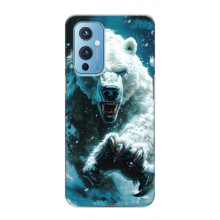 Чохол з картинкою 'Хижаки' для OnePlus 9 – Ведмідь