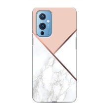 Мраморный чехол на OnePlus 9 (VPrint)