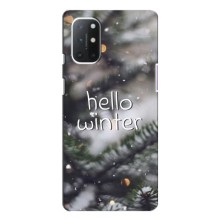 Новогодние, Праздничные Чехлы для OnePlus 9 - 2024 год – Hello winter