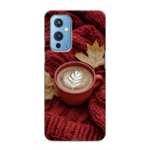 Чохол з унікальним дизайном 'Осінь з кавою' для OnePlus 9 – Кава на ковдрі