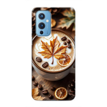 Чохол з унікальним дизайном 'Осінь з кавою' для OnePlus 9 – Пряна кава