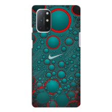 Силиконовый Чехол на OnePlus 9 с картинкой Nike – Найк зеленый