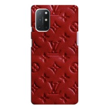 Текстурный Чехол Louis Vuitton для ВанПлас 9 – Красный ЛВ