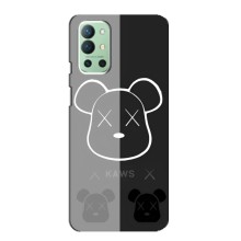 Чохли для OnePlus 9R - Bearbrick Louis Vuitton (PREMIUMPrint) (БеарБрік очі)