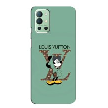 Чохли Луі Вітон для OnePlus 9R (AlphaPrint - LOUIS VUITTON) (Міккі Маус LV)