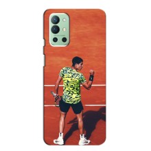 Чехлы с принтом Спортивная тематика для OnePlus 9R – Алькарас Теннисист