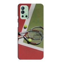 Чехлы с принтом Спортивная тематика для OnePlus 9R – Ракетки теннис
