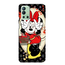 Чохол Disney Mouse OnePlus 9R (PREMIUMPrint) (Мінні peace)