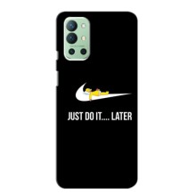 Силиконовый Чехол на OnePlus 9R с картинкой Nike (Later)