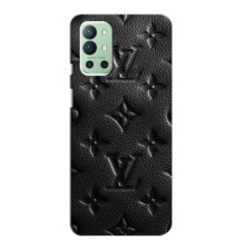 Текстурный Чехол Louis Vuitton для ВанПлас 9р (Черный ЛВ)