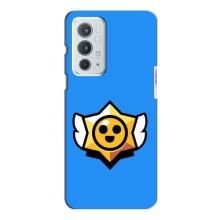 Бампер (ТПУ) з принтом Brawl Stars на ВанПлас 9рт (Значок)