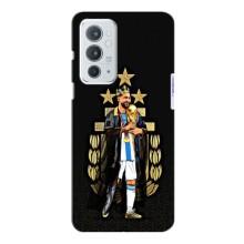 Чехлы для OnePlus 9RT (Leo чемпион) (AlphaPrint) (Месси Король)