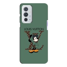 Чехлы Луи Витон для OnePlus 9RT (AlphaPrint - LOUIS VUITTON) (Микки Маус LV)