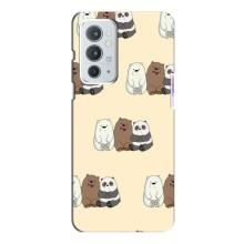 Чехлы с изображением разных животных для OnePlus 9RT (Три медведя)
