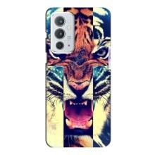 Чехлы с изображением разных животных для OnePlus 9RT (Яркий Тигр)