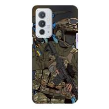 Чехлы с картинкой ЗСУ для OnePlus 9RT (AlphaPrint) (Воин ВСУ)