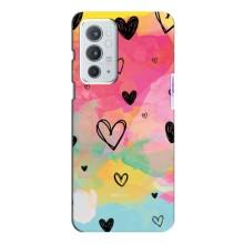Чохли з тематикою "Маленькі Сердчеки" на OnePlus 9RT (Яскраві серця)