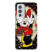 Чехол Disney Mouse OnePlus 9RT (PREMIUMPrint) (Минни peace)