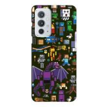 Чехол Майнкрафт на OnePlus 9RT (AlphaPrint) Minecraft