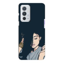 Чехол с печатью для OnePlus 9RT - (Мода) (AlphaPrint) (Красивая девочка)