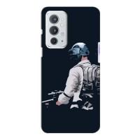 Силиконовый чехол с картинкой "Герой Pubg" на OnePlus 9RT (В экиперовке)