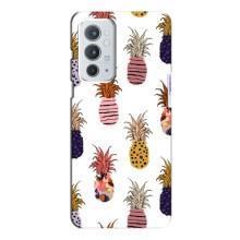 Чехол с изображением  вкусной еды для OnePlus 9RT (Ананасы)