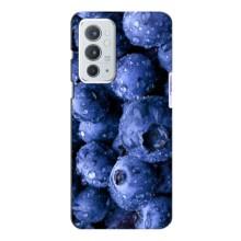 Чехол с изображением  вкусной еды для OnePlus 9RT (Голубика)